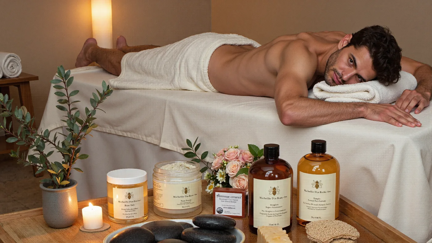 Massage à l’huile chaude dans un cadre spa premium à Cannes